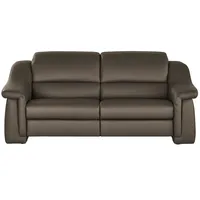 HIMOLLA Ledersofa 1501 ¦ braun ¦ Maße (cm): B: 202 H: 84 T: 106