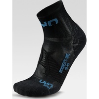 Uyn Runner's One Socks black/blue poseidon (X017) 39/41