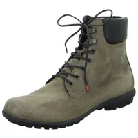 Think! Kong - Herren Schuhe Stiefel Schnürer Velours grau grau 42,5 EU