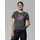 wat? APPAREL T-Shirt Blume in Wasserfarbe 02 in Grau | Gr.: 42