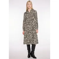 HaILY’S Maxikleid »MD V DR Mi44ri«, mit Volant, Gr. XXL (44) - N-Gr, 7130 beige zebra, , 69301401-XXL N-Gr