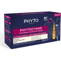 Phyto Phytocyane Anti-Haarausfall-Behandlung, für Damen, 12 x 5 ml