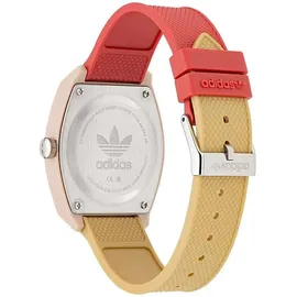 Adidas Quarz Armbanduhr AOST23056 Beige Gehäusematerial=Harz Material (Armband)=Silikon