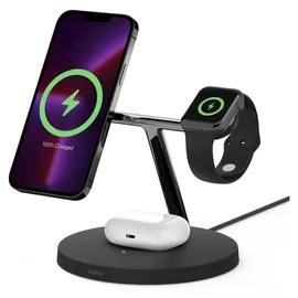 Belkin BoostCharge Pro Kabelloses Ladegerät mit MagSafe schwarz
