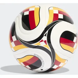 adidas Deutschland Heimfußball 2026 Weiß/Rot/Gold Gr. 5