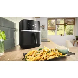 Bosch Serie 4 Heißluftfritteuse MAFS2462B Schwarz 6,1 l