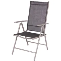 LINDER EXCLUSIV LEX Klappsessel 7-Positionen 64 x 54 x 106 cm schwarz