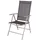 LINDER EXCLUSIV LEX Klappsessel 7-Positionen 64 x 54 x 106 cm schwarz