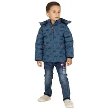 Salt and Pepper Jungen Boys Out.Jacket refl. Firefi. Jacke, blau, 140 cm - 140