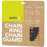 Samox M-Wave E-Bike Kettenblatt, für 1/2 x 3/32 & 11/128" Ketten, für Brose, Bosch, Shimano..., Lochkreis 104 mm