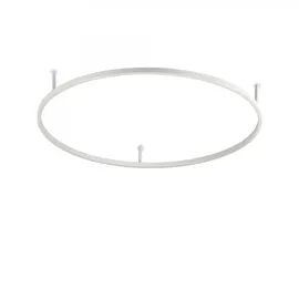 Ideal Lux LED Deckenleuchte ORACLE SLIM LED/53W/230V 3000k Ø 90 cm weiß