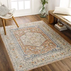 Teppich LIVABLISS "OIDA", braun, B:160cm H:6mm L:213cm, Kunstfaser, Teppiche