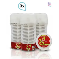 Blanc Aromaöl Duftkartusche, 3 Kartuschen je SET, reines Duftöl für 60 Tage anhaltende Duftintensität