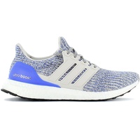 adidas ULTRA BOOST 4.0 - Primeknit - Herren Sneaker Laufschuhe Weiß-Blau CP9249 , Größe: EU 36 2/3 UK 4