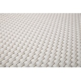 Progresja Polyrattan Balkonsichtschutz - Weiß 1m x 5m