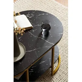 Wohnling WL6.896 Schwarz Marmor 100 x 60 x 45 cm