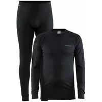 Craft Core Dry Baselayer Set Schwarz L