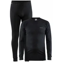 Craft Core Dry Baselayer Set Schwarz L