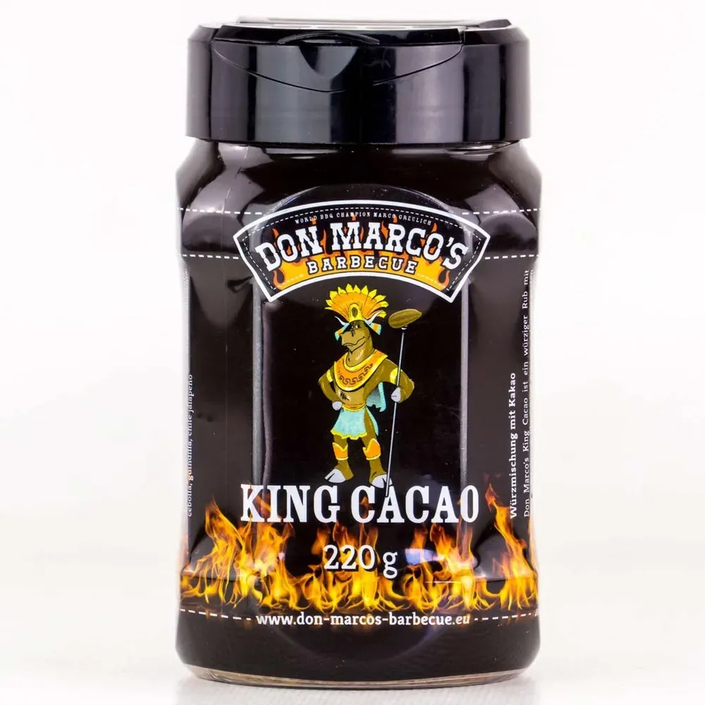 Don Marco's King Cacao Rub, 220g Streuer