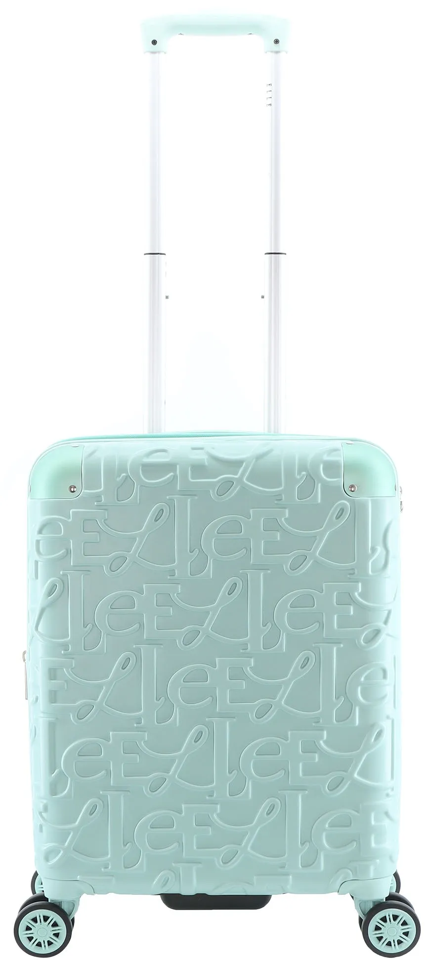 Koffer ELLE "ELLE" Gr. B/H/T: 36 cm x 54 cm x 24 cm, grün (mint) Koffer Trolleys mit vollständig gefüttertem Innenraum