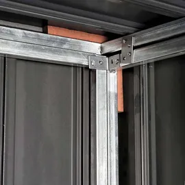 MCW Mülltonnenbox J28-XL-1-2er anthrazit