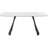 MCA Furniture MCA »TOBELO Wangentisch 180x90cm«, (1 St.), Keramik - schwarz matt