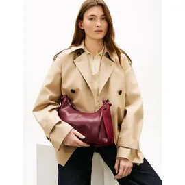 Tommy Hilfiger TH ESSENTIAL SHOULDER BAG Schultertasche Kunstleder Bordeaux