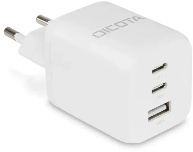 DICOTA D32054 Ladegerät für Mobilgeräte Universal Weiß AC Schnellladung Drinnen