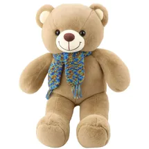 LeanToys Lean Plüsch Maskottchen Knuddeliger Teddybär 55 cm Braun