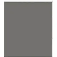 VidaXL Verdunkelungsrollo Grau 130x175cm Stoffbreite 126,6cm Polyester