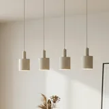 LINDBY Ovelia 4-flg. 84 cm beige Metall