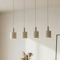 LINDBY Ovelia 4-flg. 84 cm beige Metall