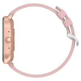 Denver SWC-187RO BT 40 mm Kunststoffgehäuse roségold Sportarmband pink M