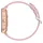 Denver SWC-187RO BT 40 mm Kunststoffgehäuse roségold Sportarmband pink M