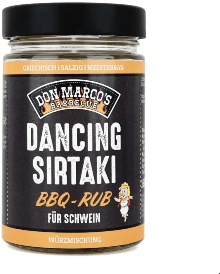 Don Marco ́s Dancing Sirtaki, 160g Glas