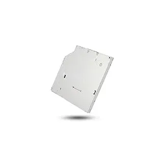 Garsent Ersatz für CD-DVD-Recorder, Internes SATA-Fach Zum Laden von DVD-RW-Laufwerk, CD-DVD-Brenner-Brenner-Player-Laufwerk aus Aluminiumlegierung für Laptop-Desktop-PC (9,5 mm)