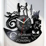 Viiluuxr Wanduhr Modern Vinyl Schallplatte Wanduhren Uhr Wand Ohne Tickgeräusche Wanduhr Kinder Lautlos Deko Wohnzimmer Küchenuhr Badezimmeruhr Schlafzimmer 12 Zoll Quarzuhr.