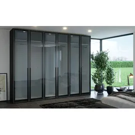 Dreamer eXpress Drehtürenschrank Dreamer 303,1 x 236 x 58 cm Schwarz