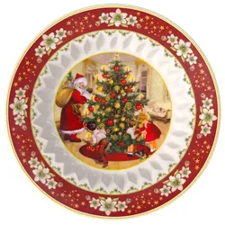 Villeroy & Boch Schale groß, Bescherung Toy's Fantasy Länge 25,2 x Breite Höhe 4,6 cm 