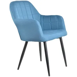Hti-Living Albany Webstoff blau