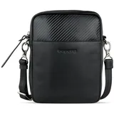 Bugatti Comet Umhängetasche Leder 18 cm schwarz