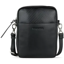 Bugatti Comet Umhängetasche Leder 18 cm schwarz