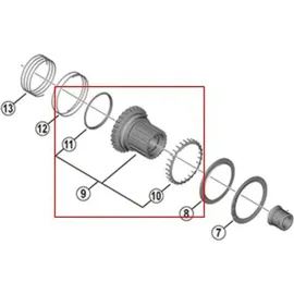 Shimano Freilauf Micro Spline XT/SLX