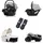 Chipolino Kinderwagen Elite 3 in 1 i-Size Babyschale Sportsitz Babywanne Tasche beige - Beige