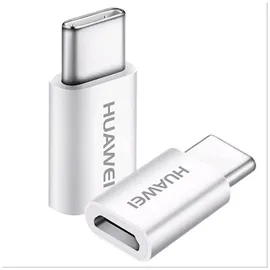 Huawei USB-C auf Micro USB Adapter Weiß