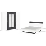 Rauch Schlafzimmer-Set »Monza« mit Drehtürenschrank Breite 226 cm, Bettanlage in 2 Breiten