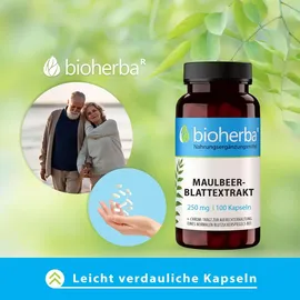 Bioherba Maulbeerblattextrakt 250 mg 60 st