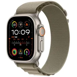 AppleWatch Ultra 2 Titanium Alpine Loop Oliv Small MREX3FD/A Cellular 49mm