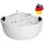 Basera Nendo Classic Eck-Whirlpoolbadewanne 149 x 149 cm (Komplett-Set)