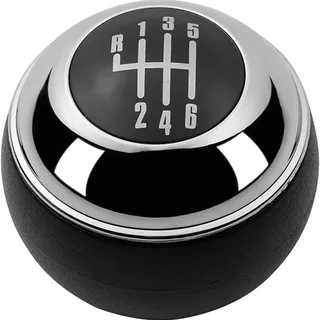 VIZCO Auto Schaltknauf Abdeckung für Mini R50 D R52 R53 Cooper S 2001 2002-2007,Schaltknöpfe Schalthebel Head Getriebe Schaltknüppel Gang Schaltkopf Ersatzk Zubehör,Black